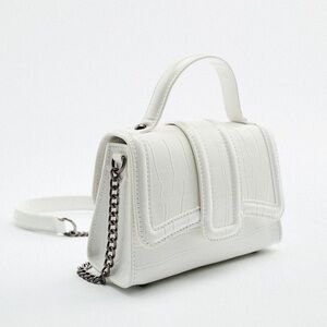 White Zara Mini Purse